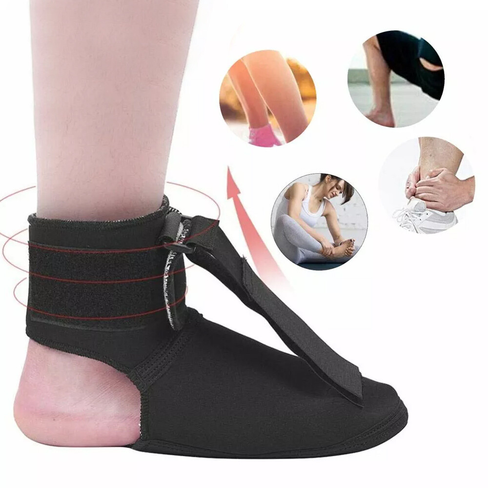 Adjustable Plantar Fasciitis Night Splint Foot Drop Brace For Heel Pain Relief