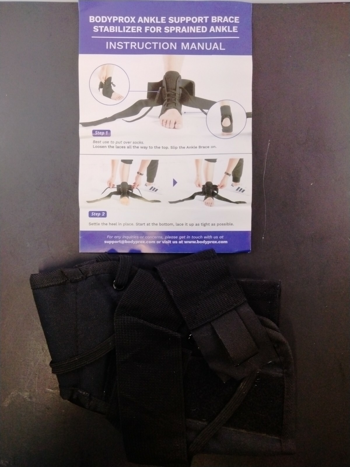 *Bodyprox* Ankle Brace Stabilizer 1 pack. Size-Xs