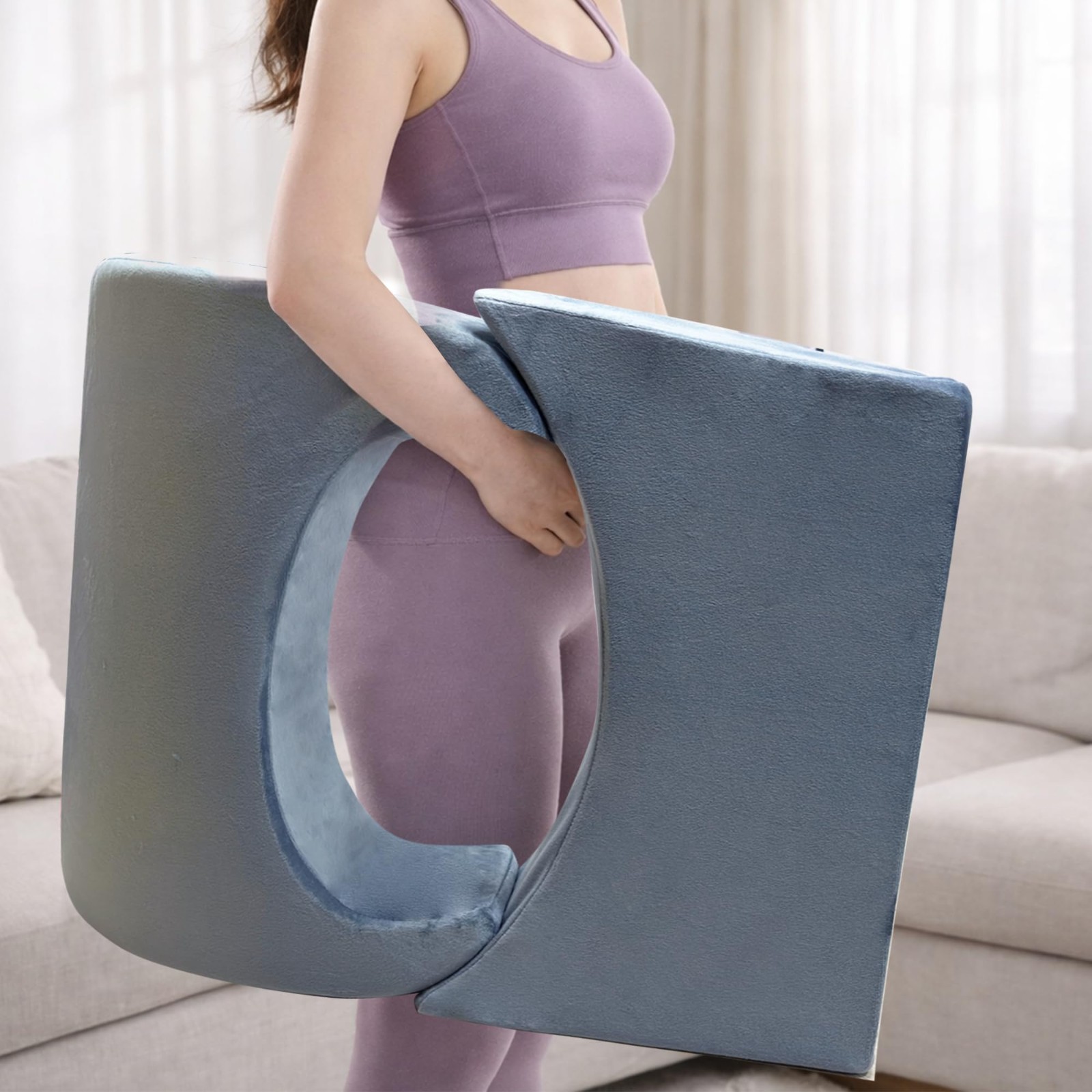 Adjustable BBL Recovery Pillow – High Density Foam, Post Surgery Support Cushion