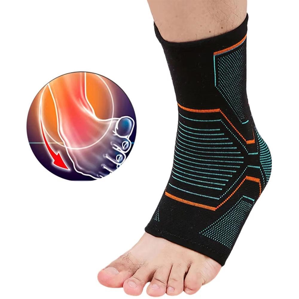 Ankle Brace Compression Sleeve Plantar Fasciitis Arch Support Foot Pain Relief