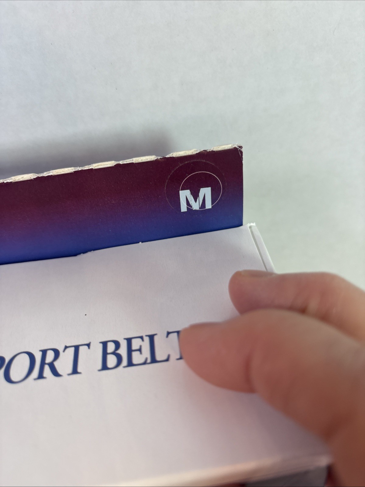 FLA Medium Pro-Lite Deluxe Maternity Support Belt Lavender