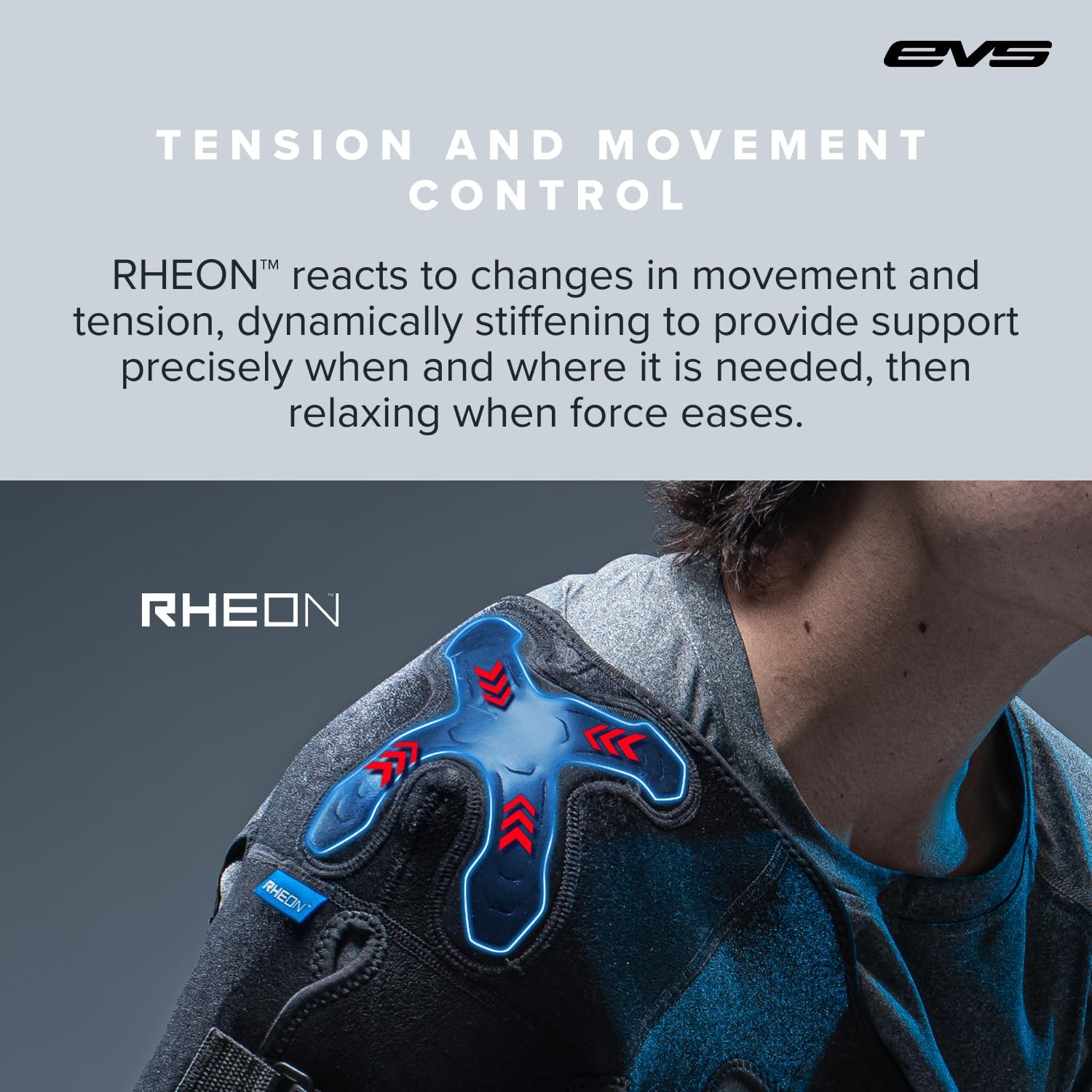 EVS SPORTS SB03 Pro Shoulder Brace Rheon X-Strap