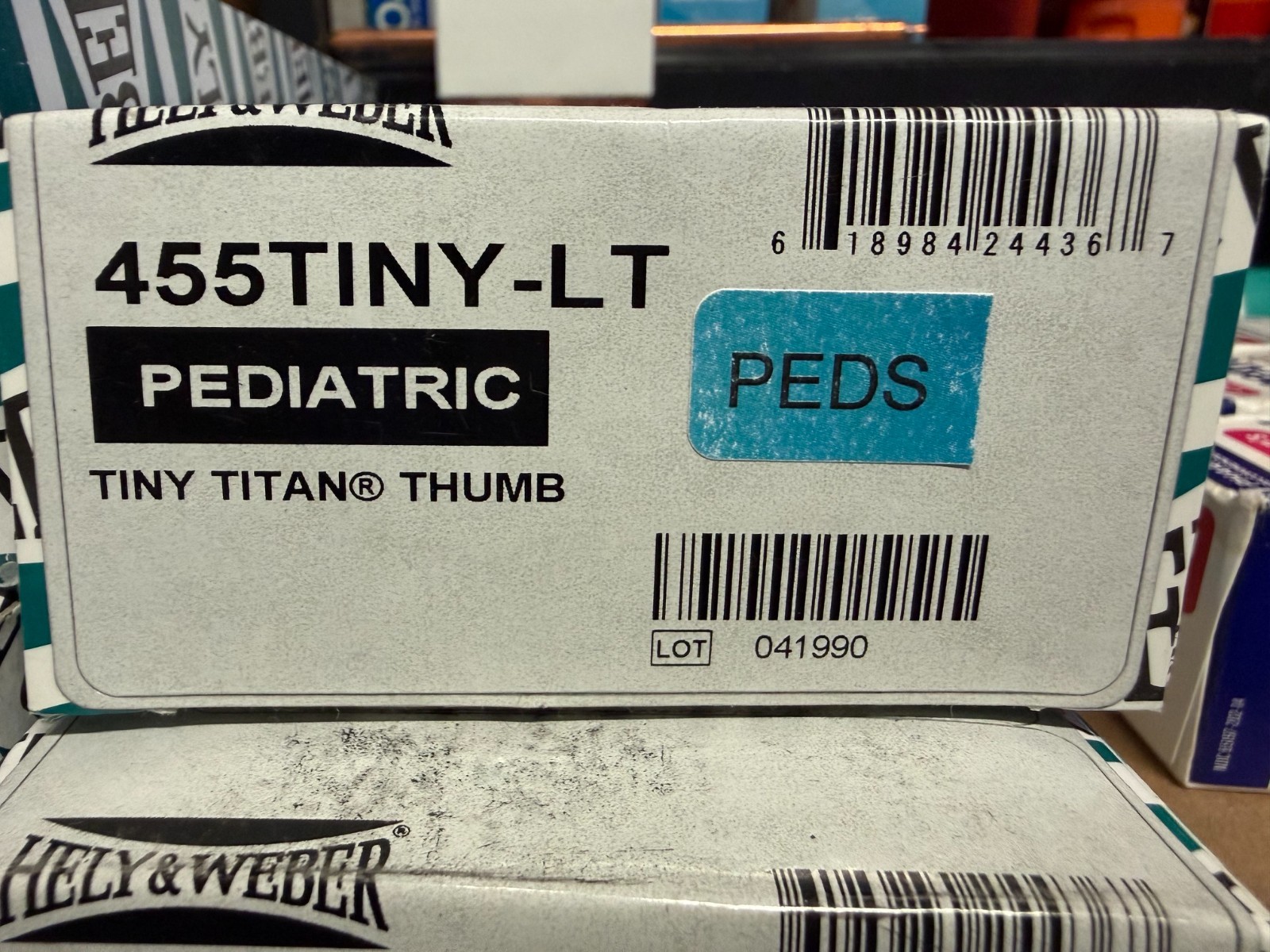 Hely & Weber Tiny Titan Thumb Pediatric 455TINY-LT Black Left 618984244367