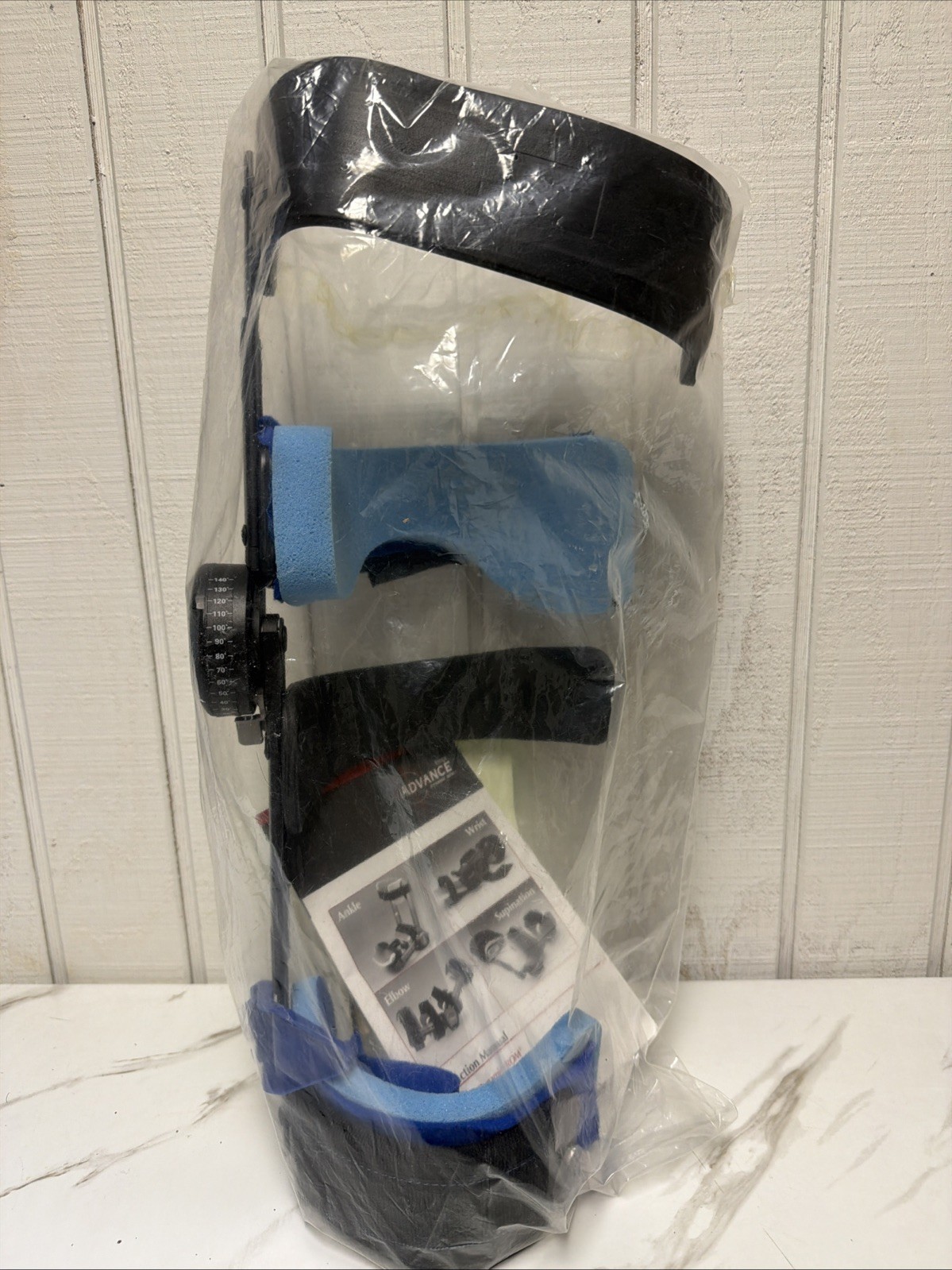 Advance Dynamic Hinged ROM Ankle Elbow Wrist Brace Post-Op Orthosis Universal