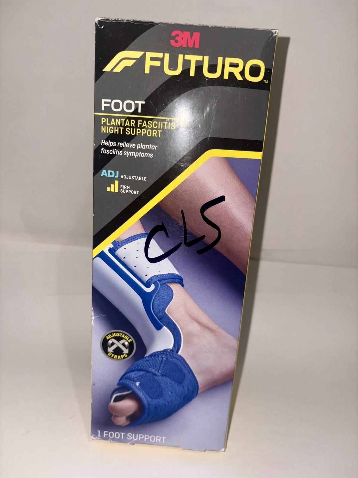3M Futuro Plantar Fasciitis Support Adjustable One Size Right Left Foot Brace