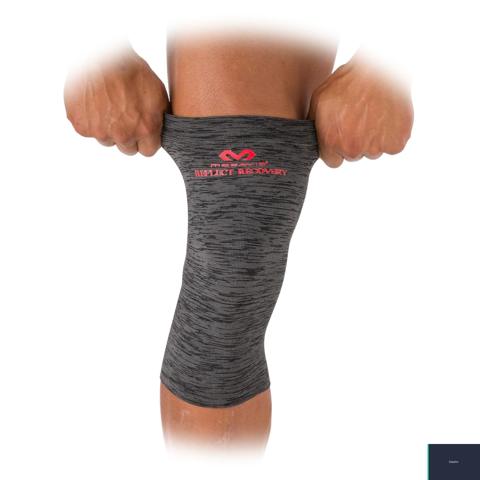 Knee Sleeve Compression 4-Way Stretch Infrared Reflect Grey/Black XL