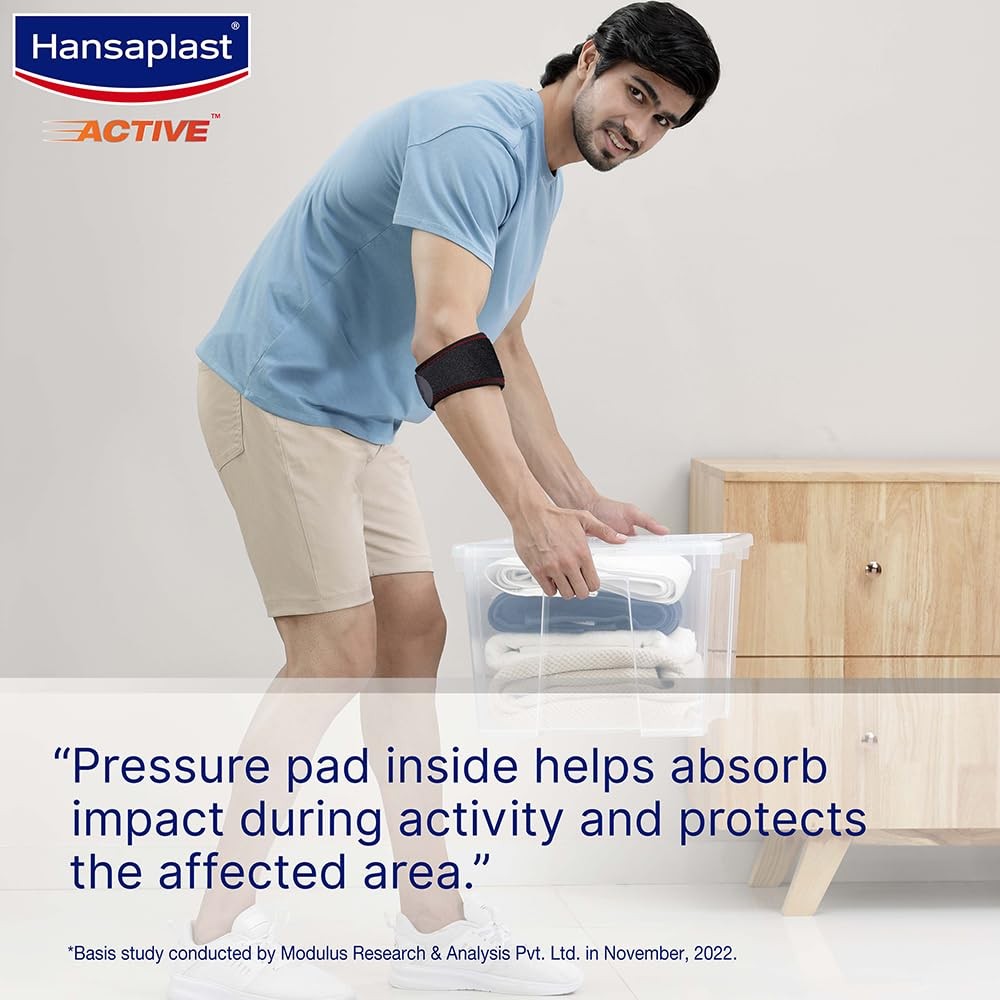 Hansaplast Active Tennis Elbow Support for Men & Women 1 Unit