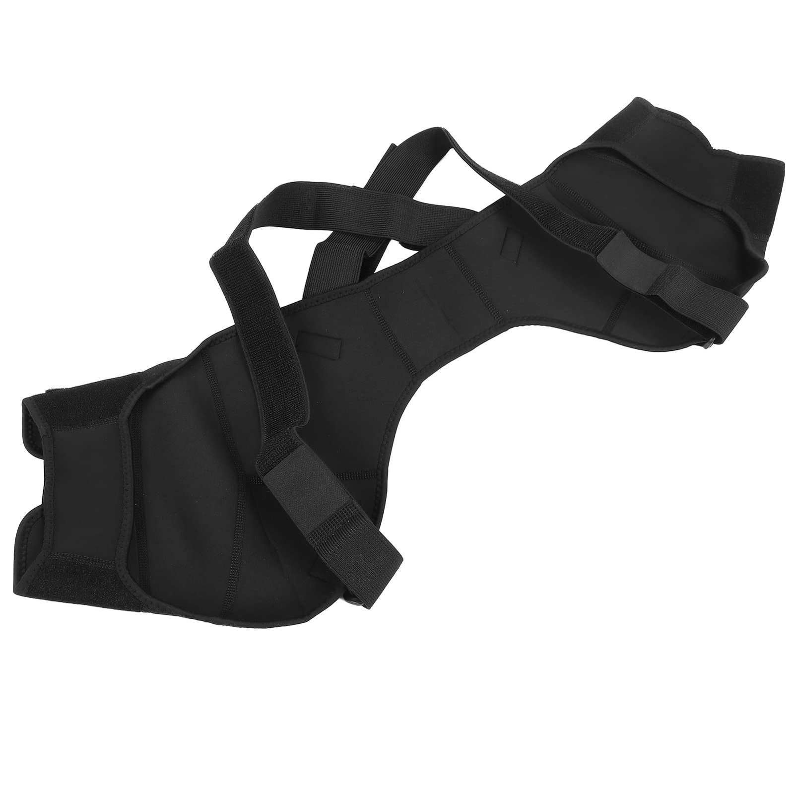 Double Shoulder Brace Torn Rotator Cuff Adjustable Support Sleeve Pain Relief