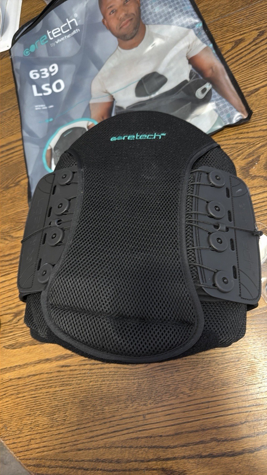 New Coretech 639 LSO Back Brace Ridid Design For Spinal Stability & Compassion