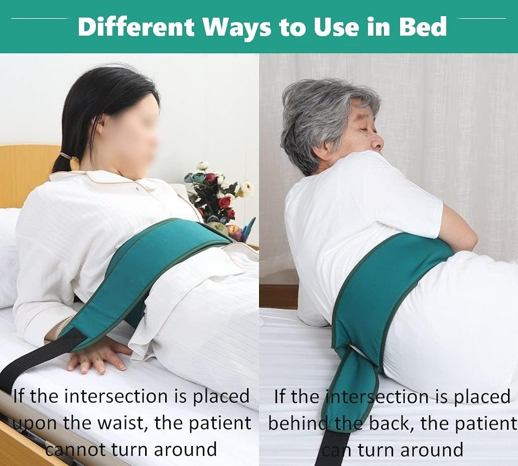 Medical Bed Restraint Strap for Elderly, Bondaged Bed Tie Downs, Anti-Fall Waist