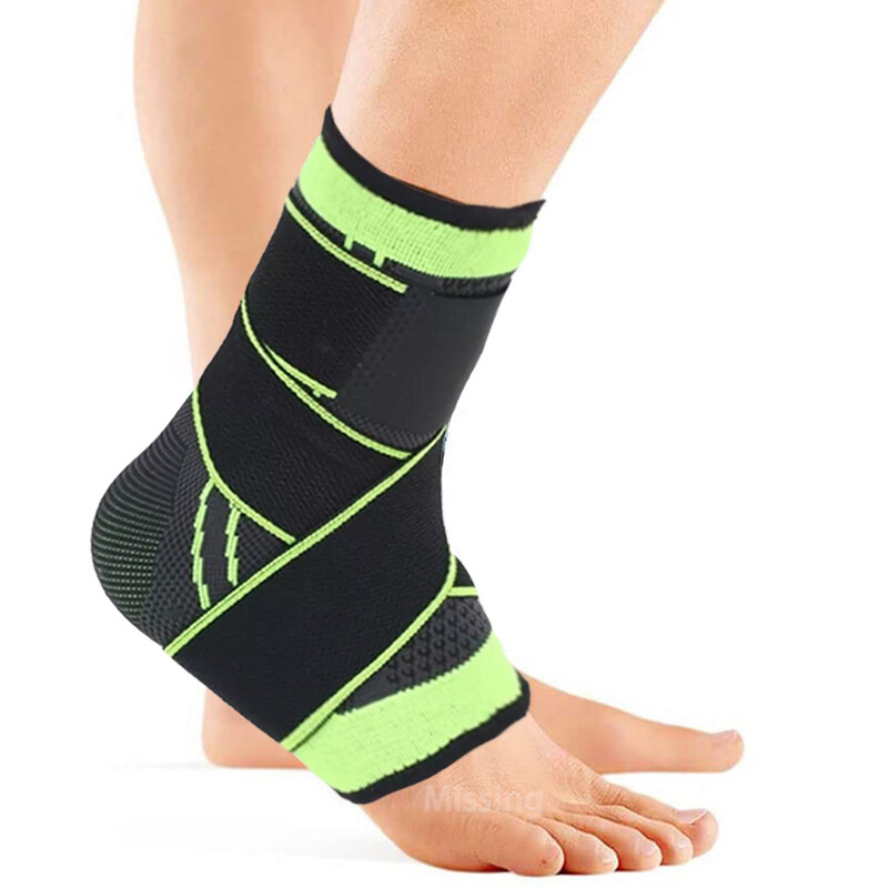 Ankle Support Compression Socks Foot Wrap Arch Heel Plantar Fasciitis Bandage