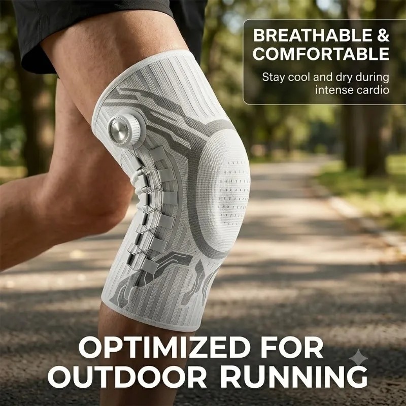 Smart Knob-Type Sports Knee Brace For Joint Pain Meniscus Tear Running Sports