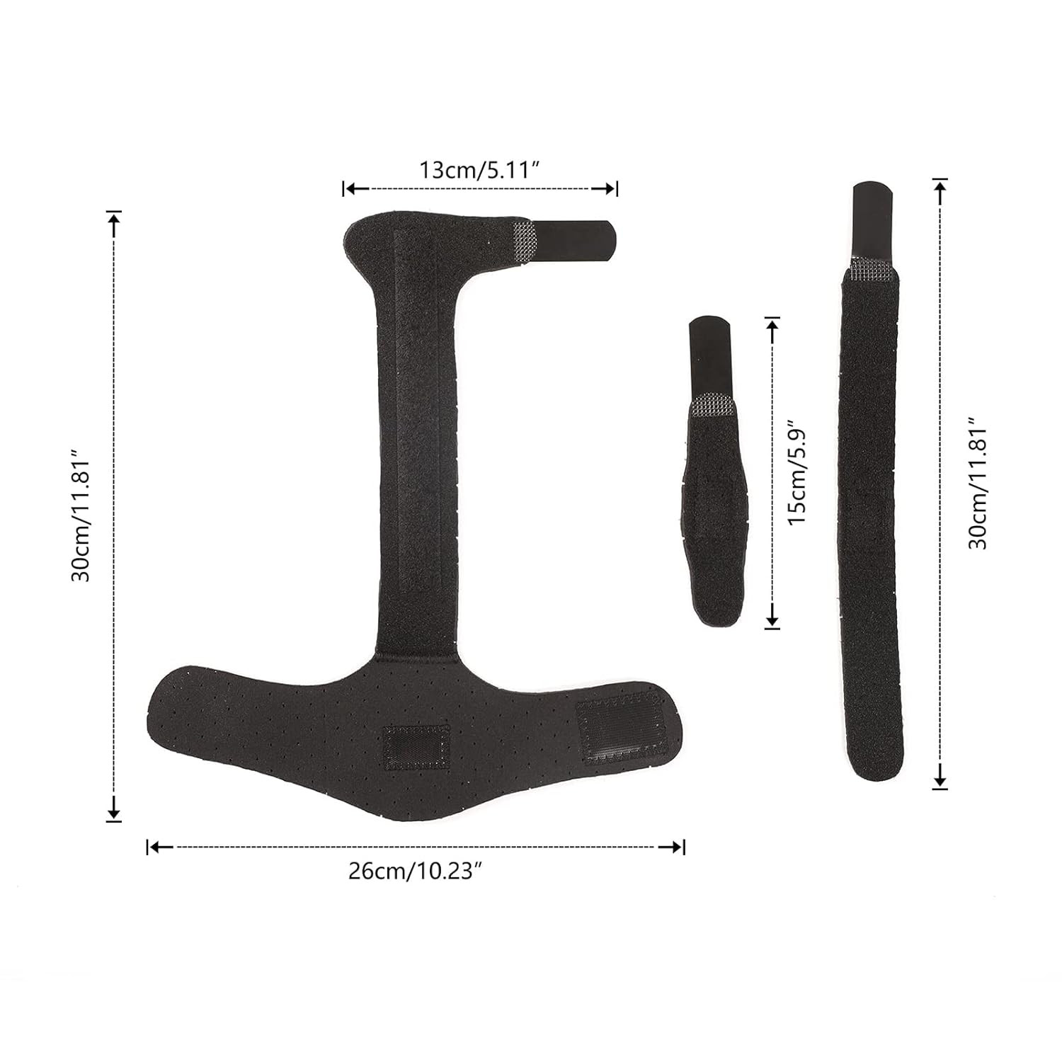 Fanwer Full Trigger Finger Splint, Reversible Middle Finger Extension Splint, Ri