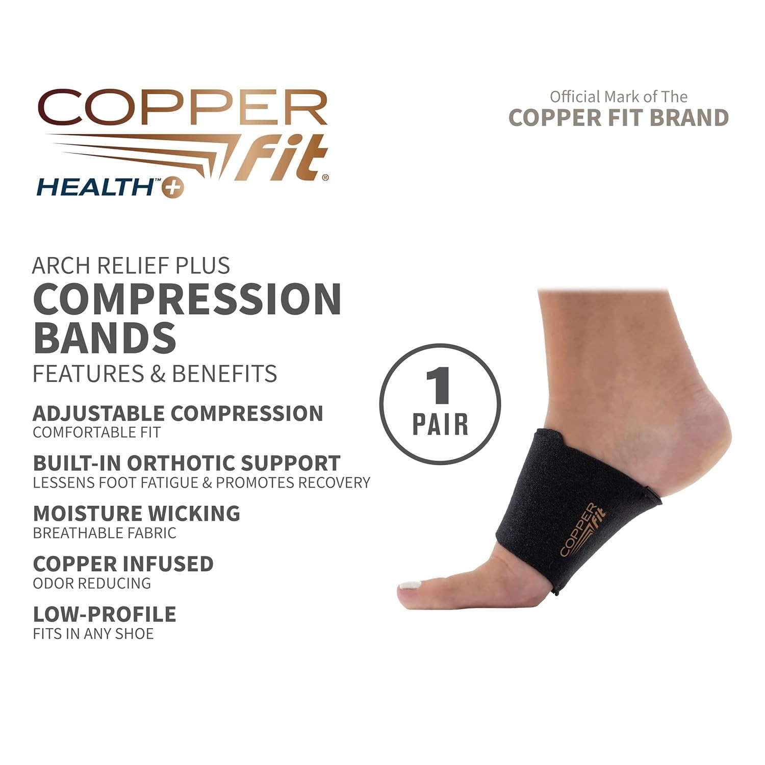 Unisex Arch Relief Wraps with Orthotic Support – Perfect for Plantar Fasciitis