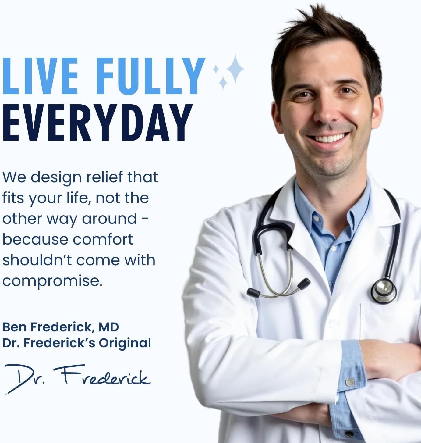 Dr. Frederick’s Original Copper Compression Arthritis Gloves, Fingerless, Small
