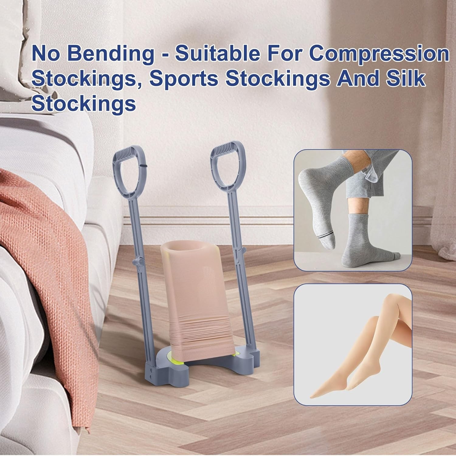 Ergonomic Compression Stocking Helper – Comfortable Design