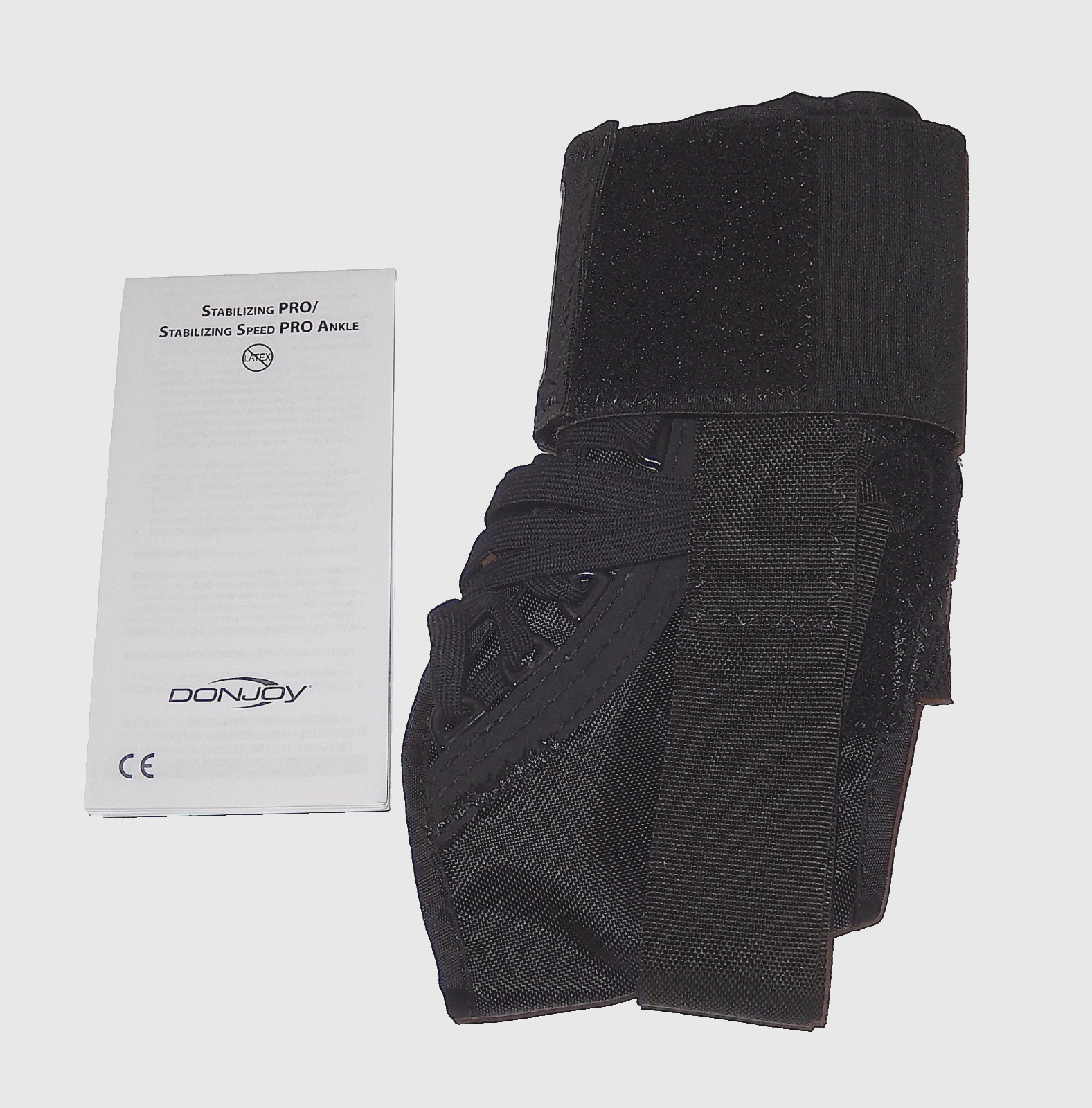 DonJoy Stabilizing Speed Pro Ankle Support Brace, XX-Small, 2XS