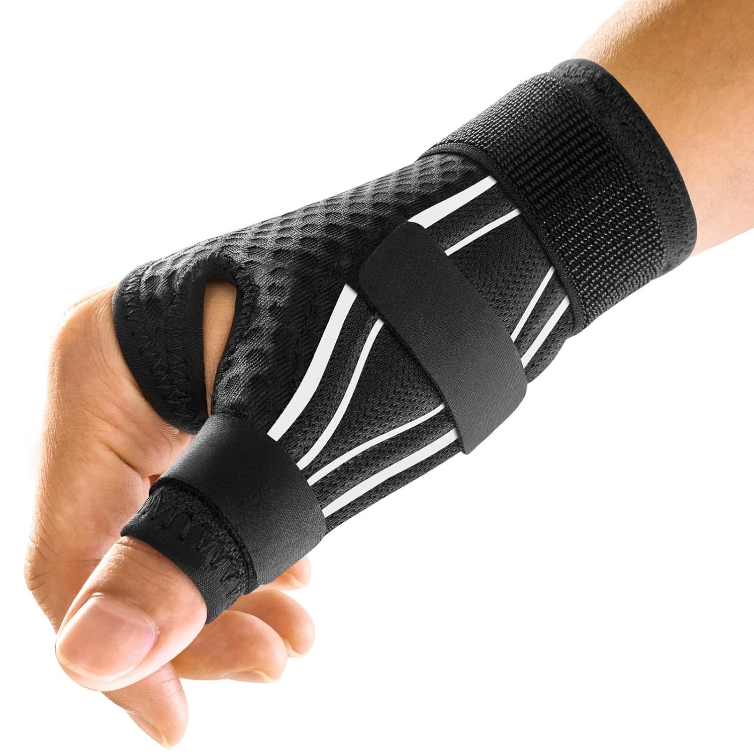 FREETOO Thumb Brace Support Spica Splint Arthritis Pain Relief S/M