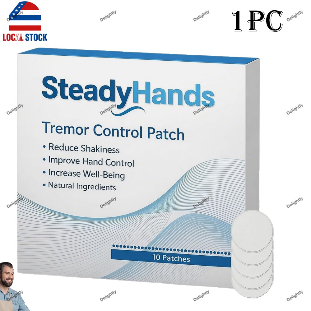 Steadyhands Tremor Control Patch, Steady Hands Control Patch -Hand Stabilizer US