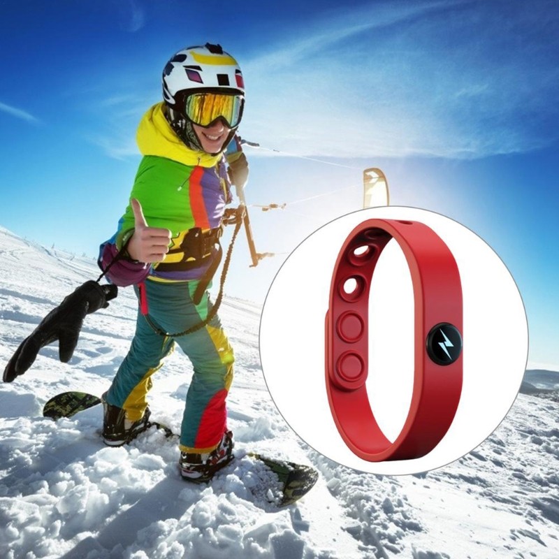 Quick Release Silica Anti-static Band Sweat Proof Sports Wristband for Couples