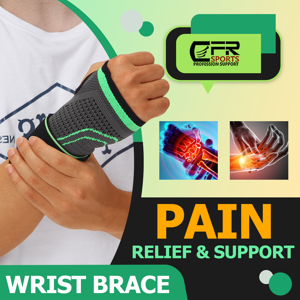 Right Left Wrist Hand Brace Support Carpal Tunnel Sprain Arthritis Sports Pain