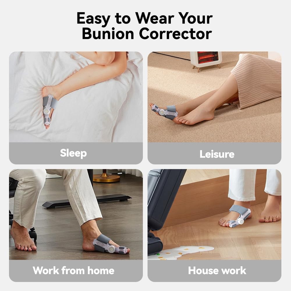 New Upgrade Treatmedy Bunion Corrector for Women & Men, Adjustable Bunion Fix Sp