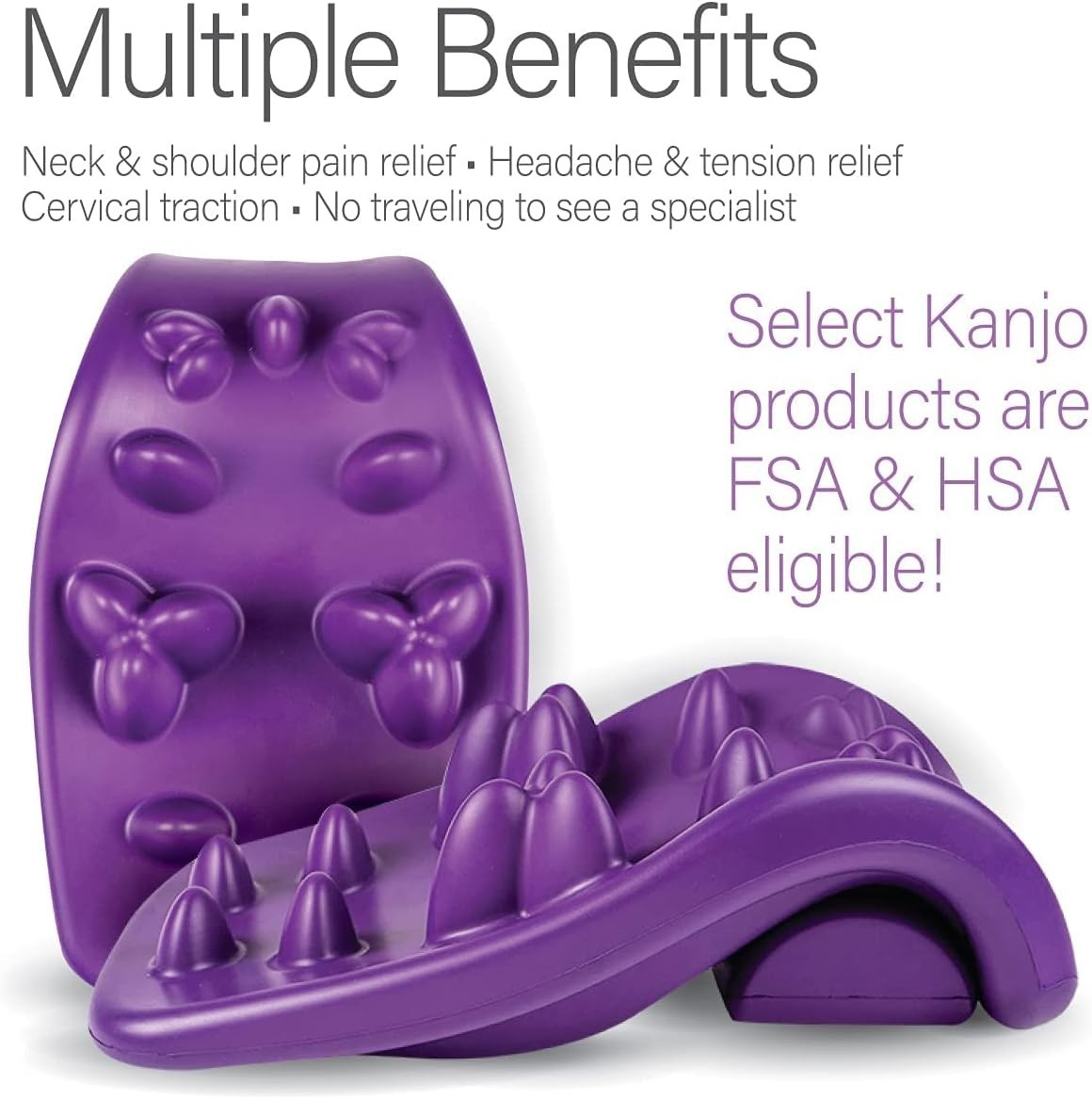 FSA HSA Eligible Kanjo Neck Stretcher for Cervical Traction, Neck and Shoulde…