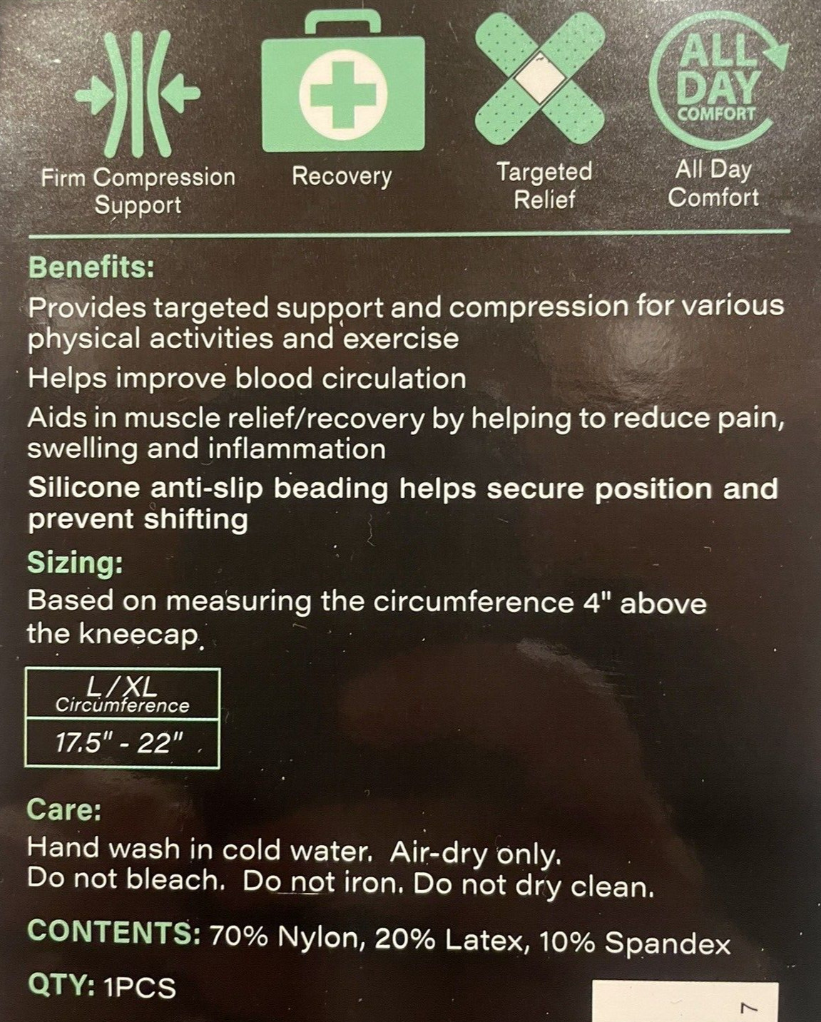PROMEDICA SPORT PERFORMANCE Compression Knee Sleeve L/XL + Volume Discounts NEW