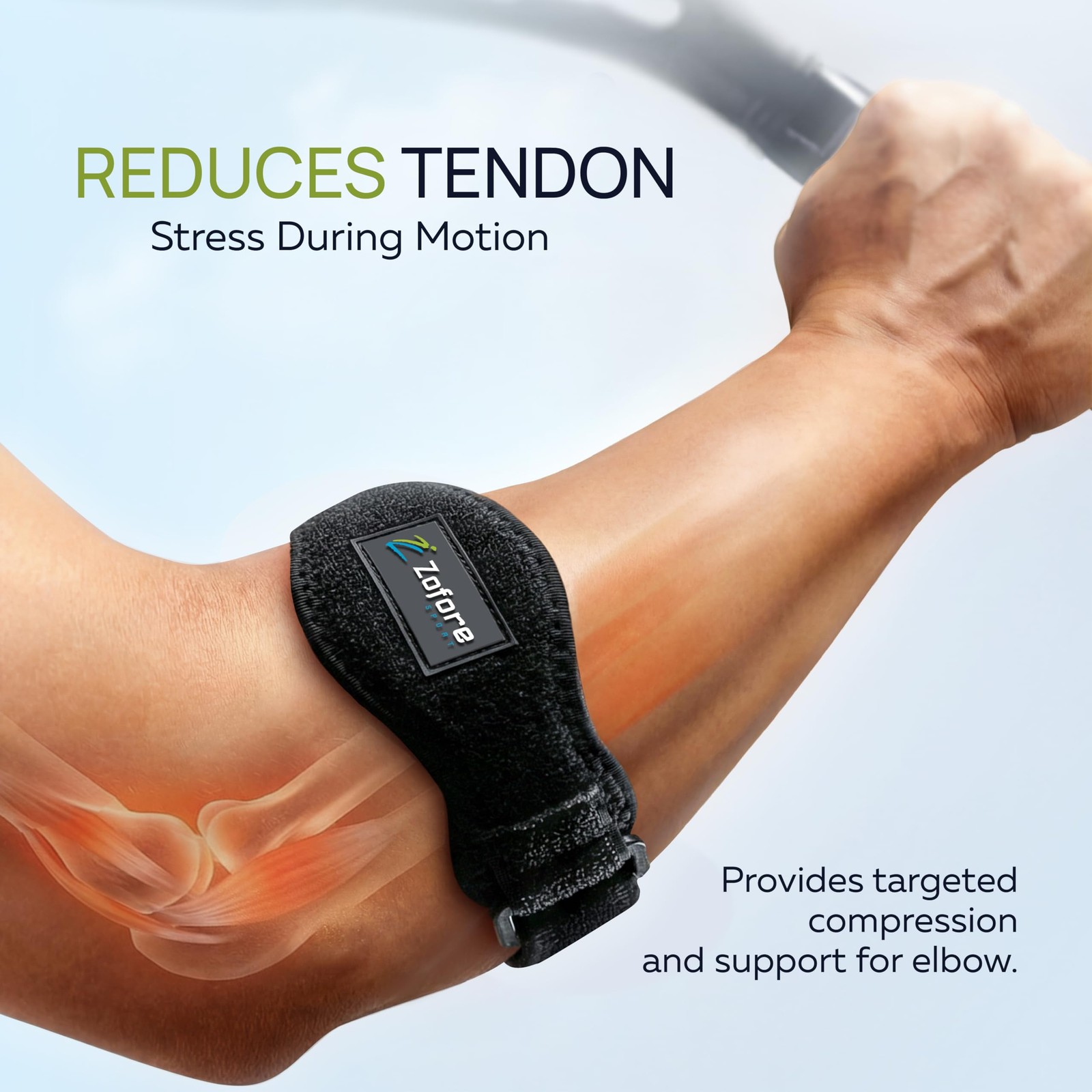 2 Pack Tennis Elbow Brace Compression Pad Pain Relief for Men Women