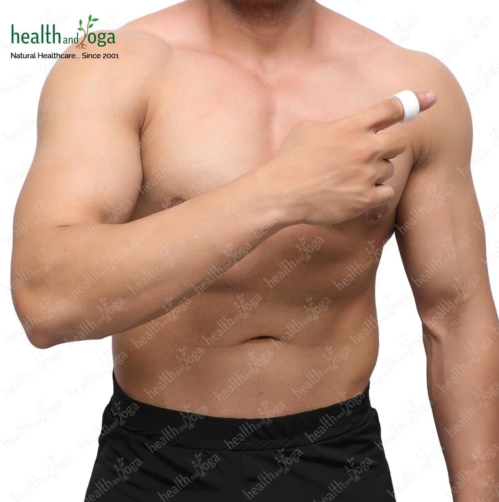 Healthandyoga™ Tipguard Bendable Finger Splint for Mallet Finger Deformity -Post