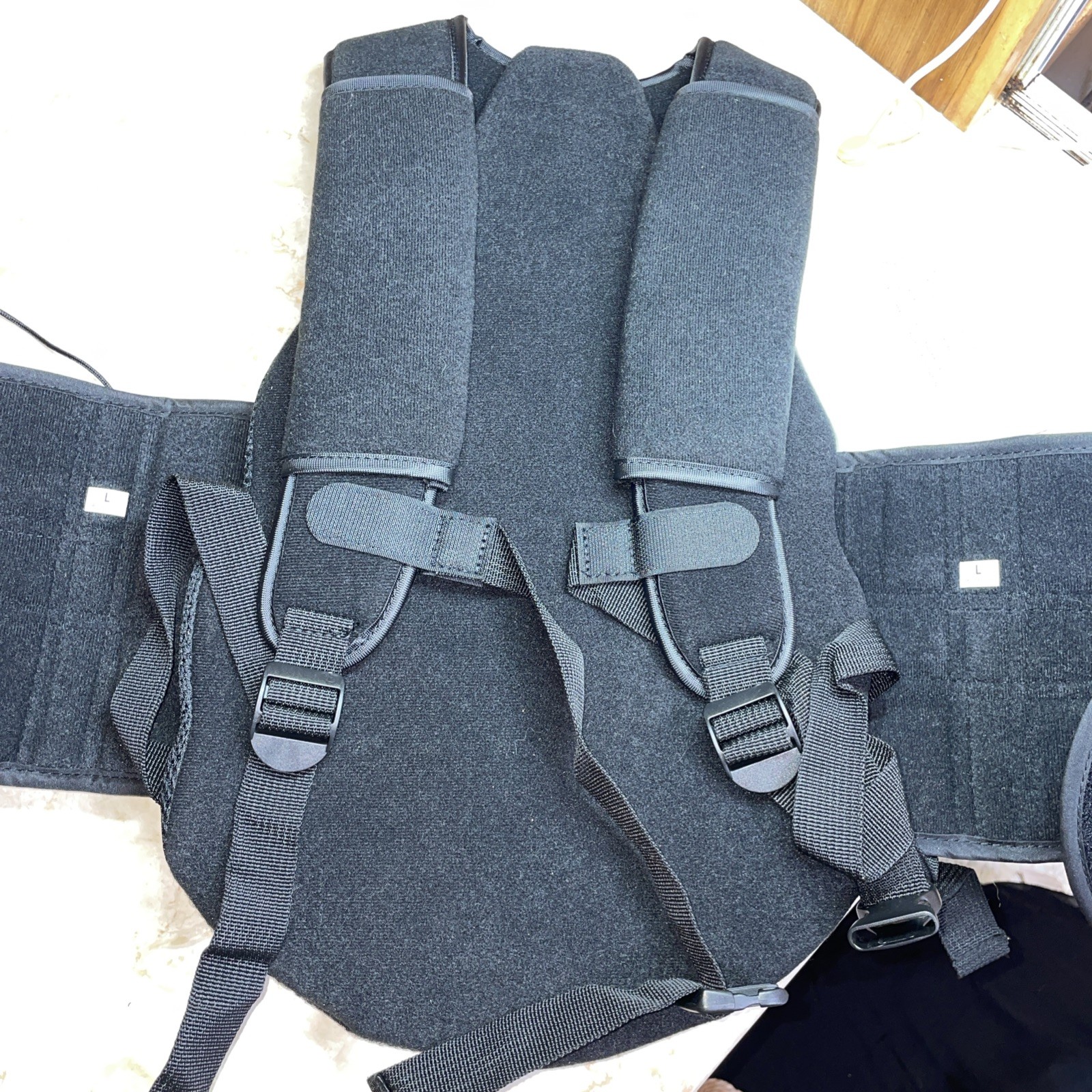 Adjustable Sizes Small – XLarge | Back Brace | Padded Straps | Pull Cables