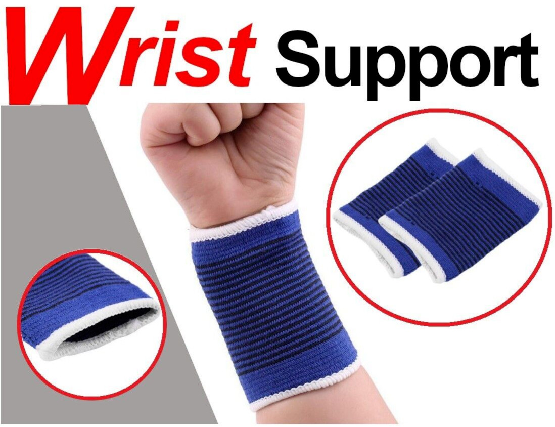 2PC Wrist Sleeve Compression Brace Core Support Arthritic Sports Pain Relief NGL