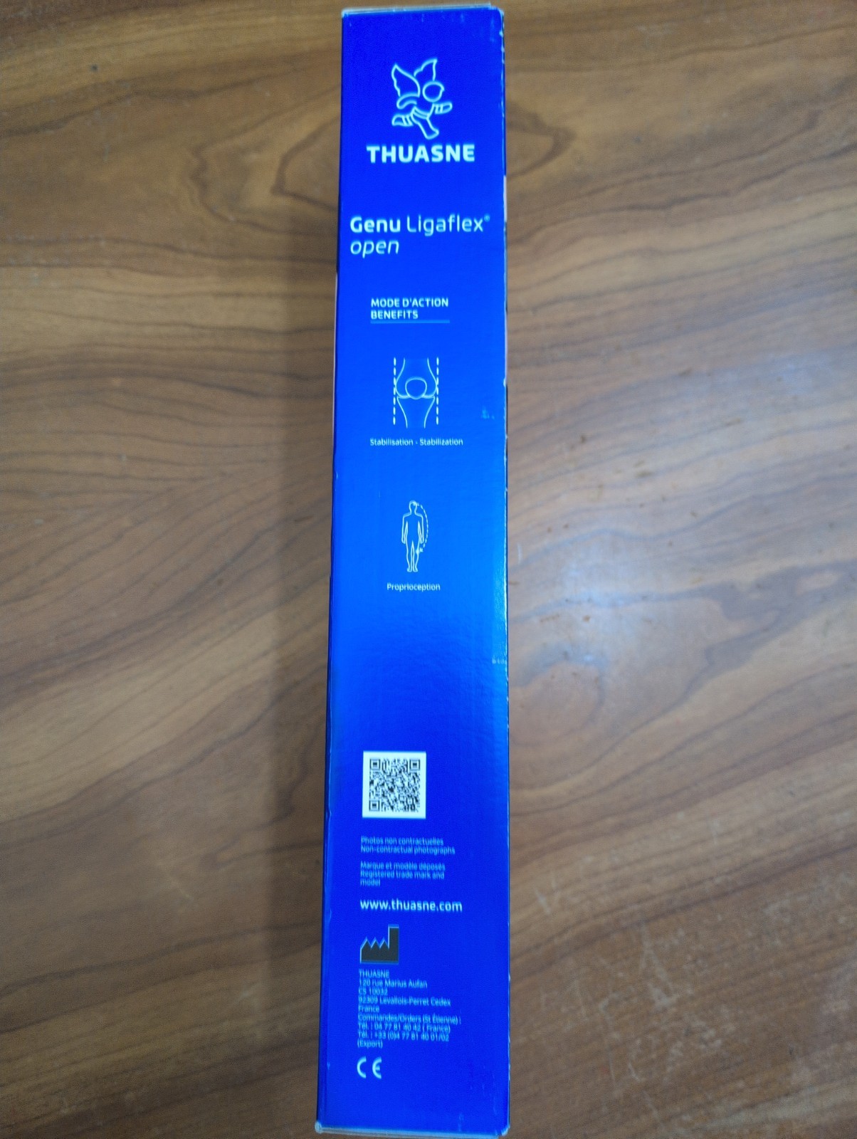 Thuasne Genu Ligaflex Open Design Knee Brace Support 2375-05 w/TM5 Hinge Sz 4C+