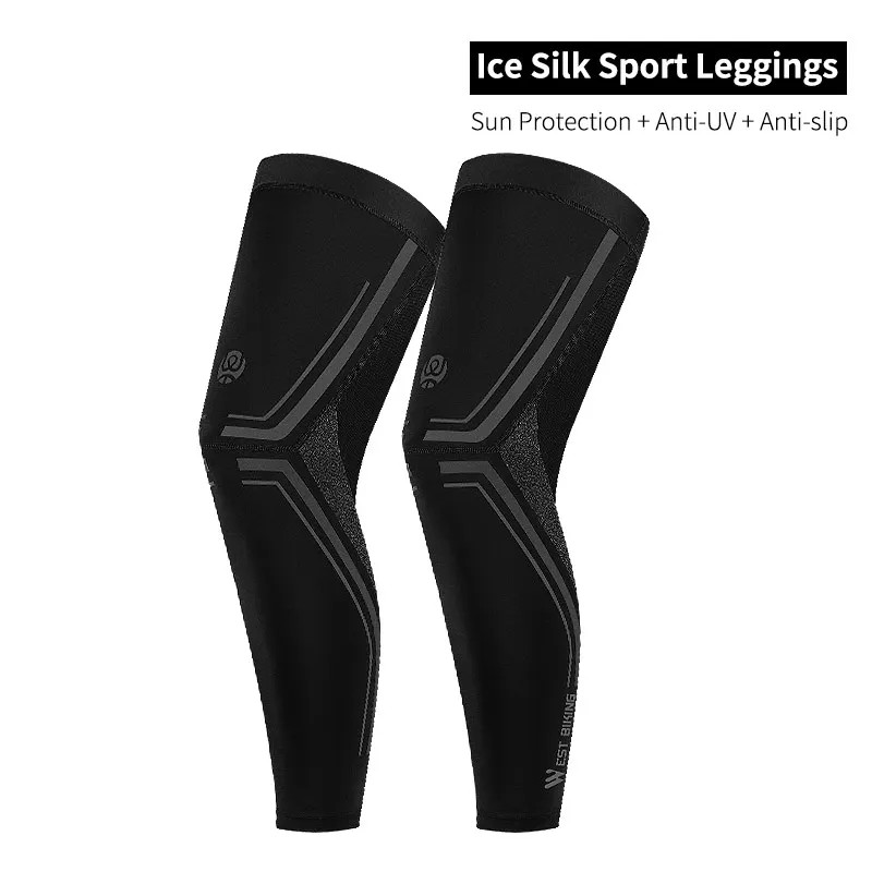Leg sleeves Set Sun UV Protection Breathable Reflective Cycling Arm