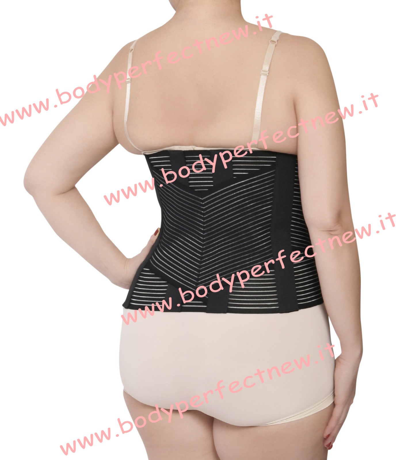 Orthopedic Support Splint Band Belt with 6 Splints Back Brace