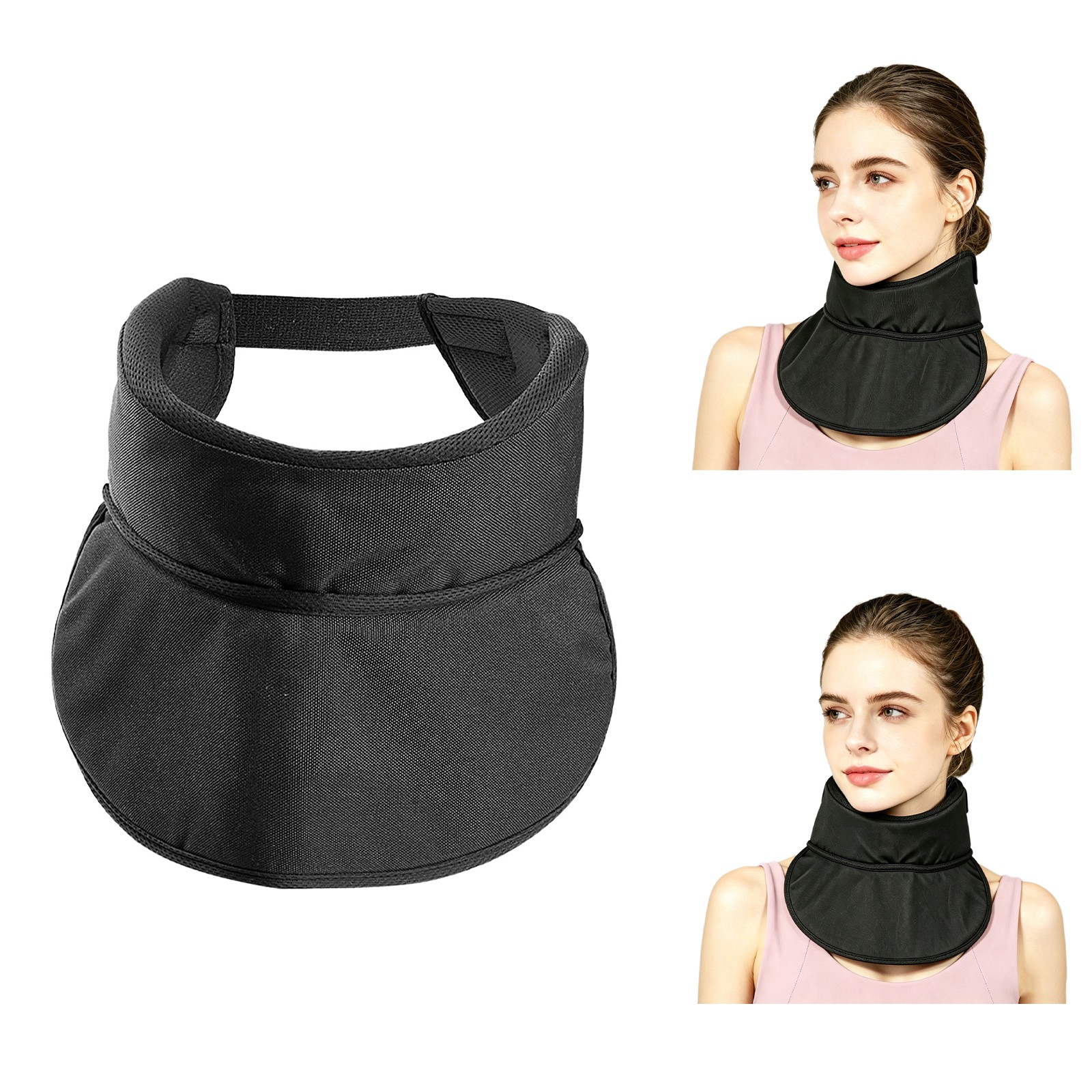Adults Neck Guard 1Pcs Throat Protector Adjustable Neck Protector Sports Gym