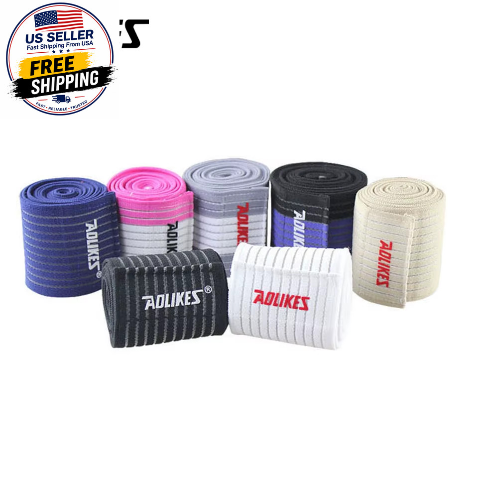 1PCS Cotton Elastic Bandage Hand Sport Wristband Gym Support Wrist Brace Wrap Ca