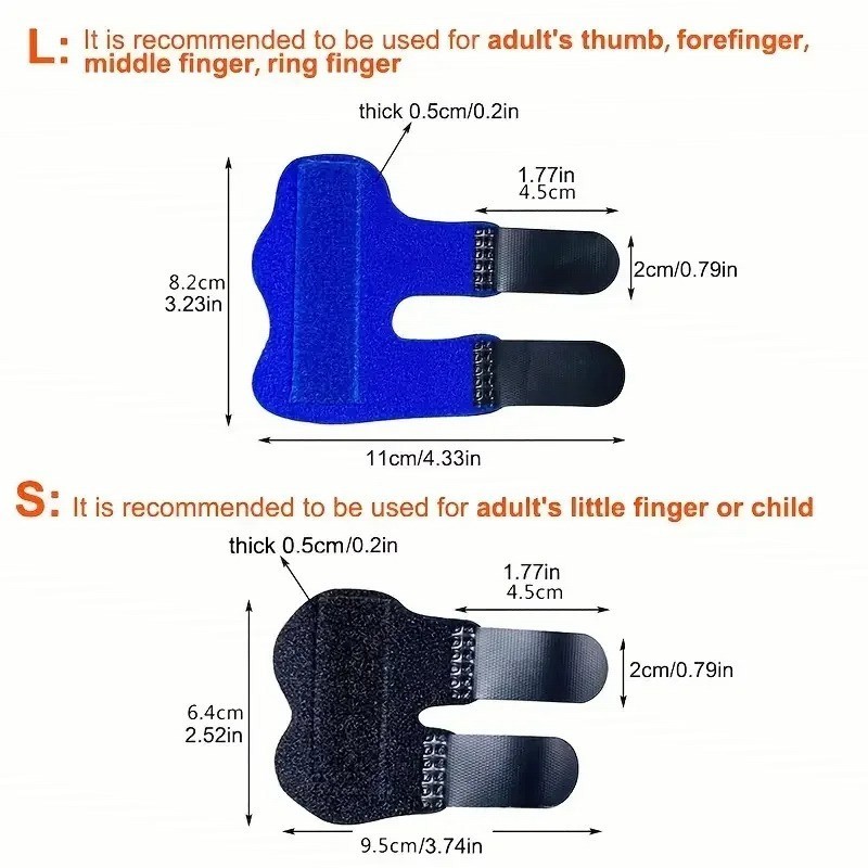 Adjustable Trigger Finger Splint Straightener Corrector Brace Support Protector