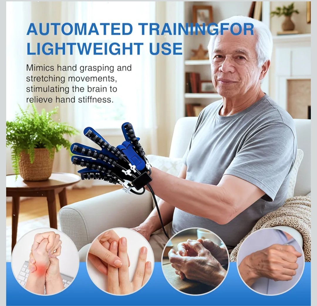 Hand Rehabilitation Equipment, Therapy Gloves Hand Recovery. Medium. Right Hand.