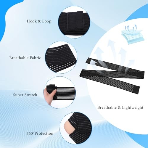 Leg Calf Compression Support Bandage Sleeve Wrap for Women and Man, Shin
