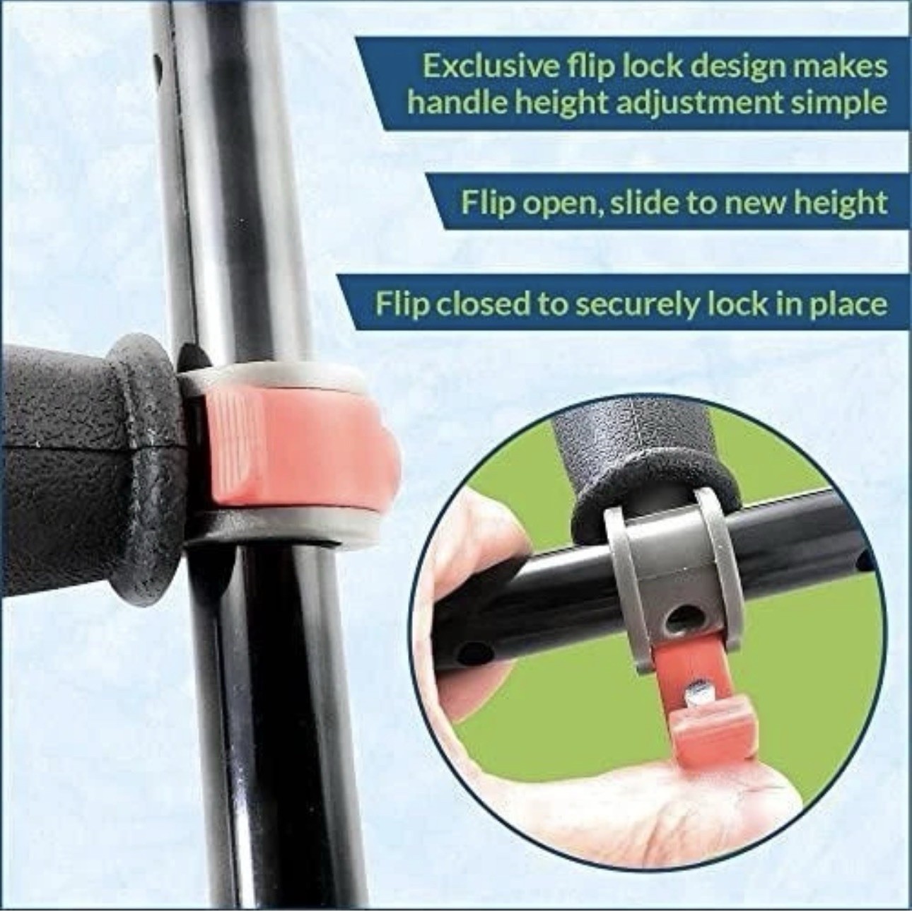 NEW OPEN BOX York Nordic Spring Cushion Crutches Adjustable Travel 330 lb Pair