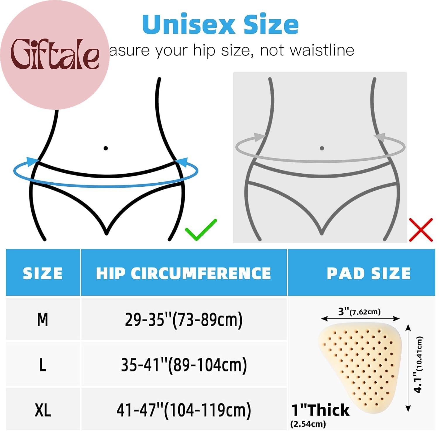 Inguinal Hernia Belts for Men – Bilateral/Double Groin Hernia Support Pre and Po