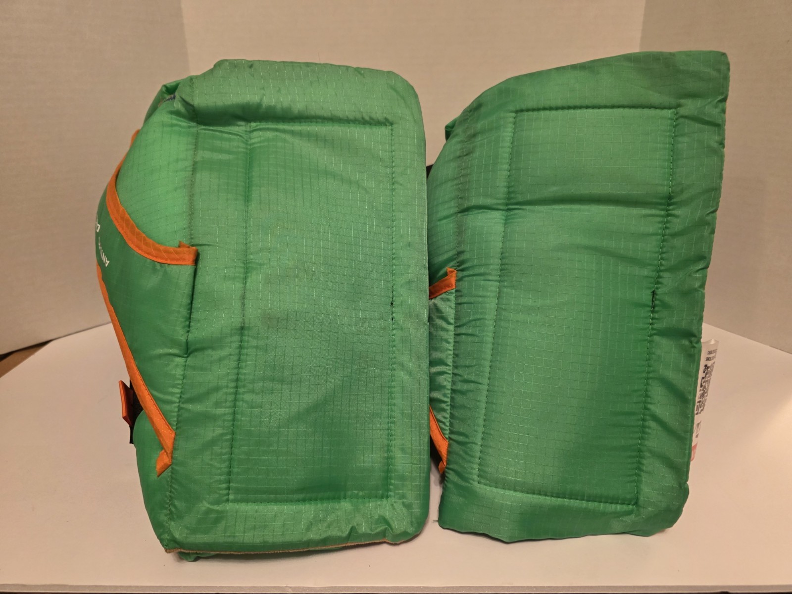 Lot of 2 EHOB TruVue Heel Protector Boot Standard Size Green With 2 Wedges