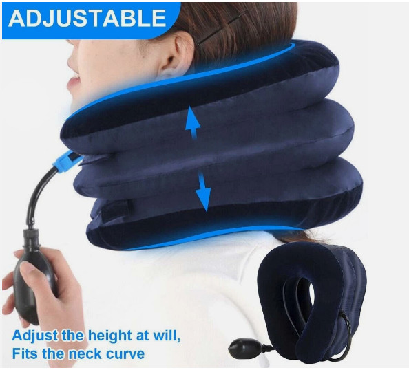 Cervical Neck Traction Device – Inflatable Collar for Neck Pain Relief