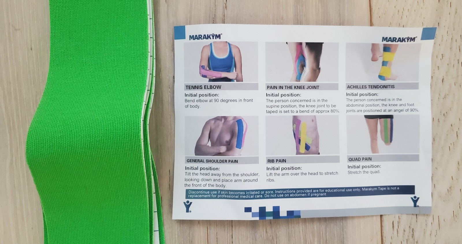 MARAKYM muscle support knee back shoulder