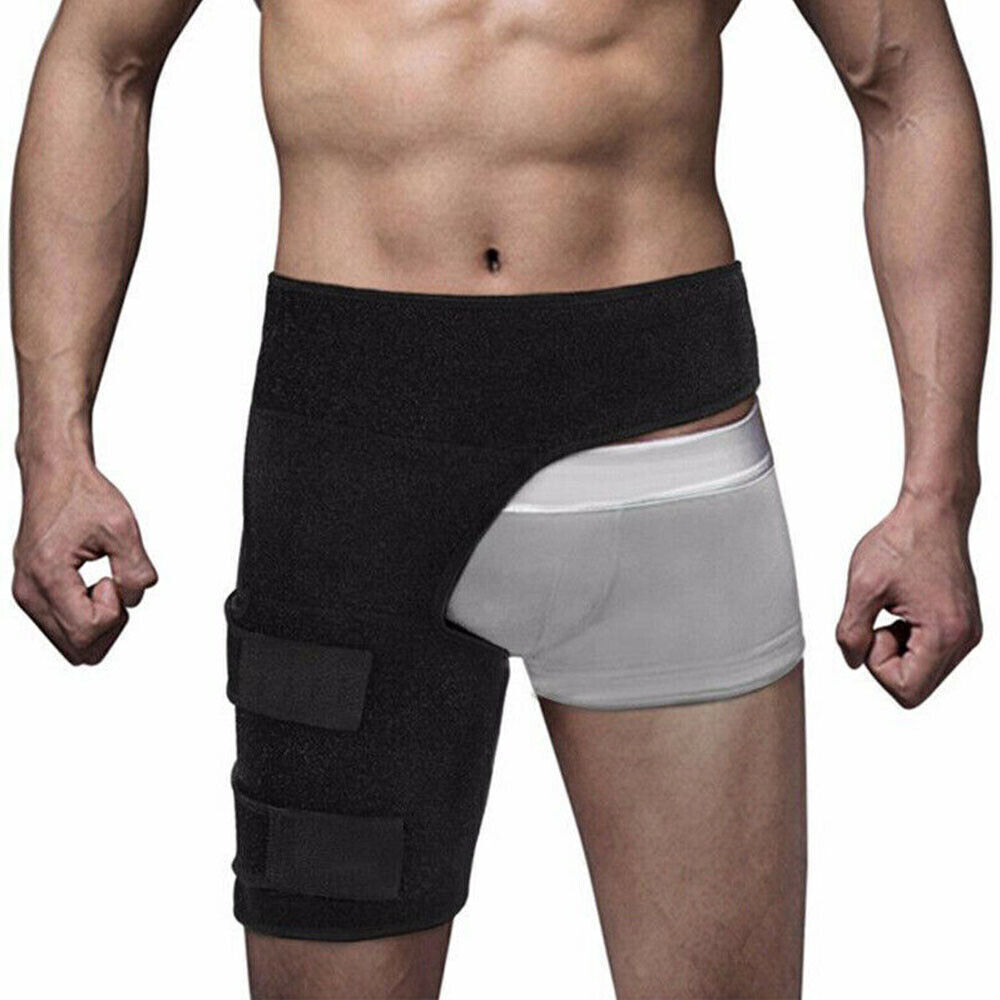 Hip Brace Compression Groin Support Wrap for Sciatica Pain Relief Thigh Recovery