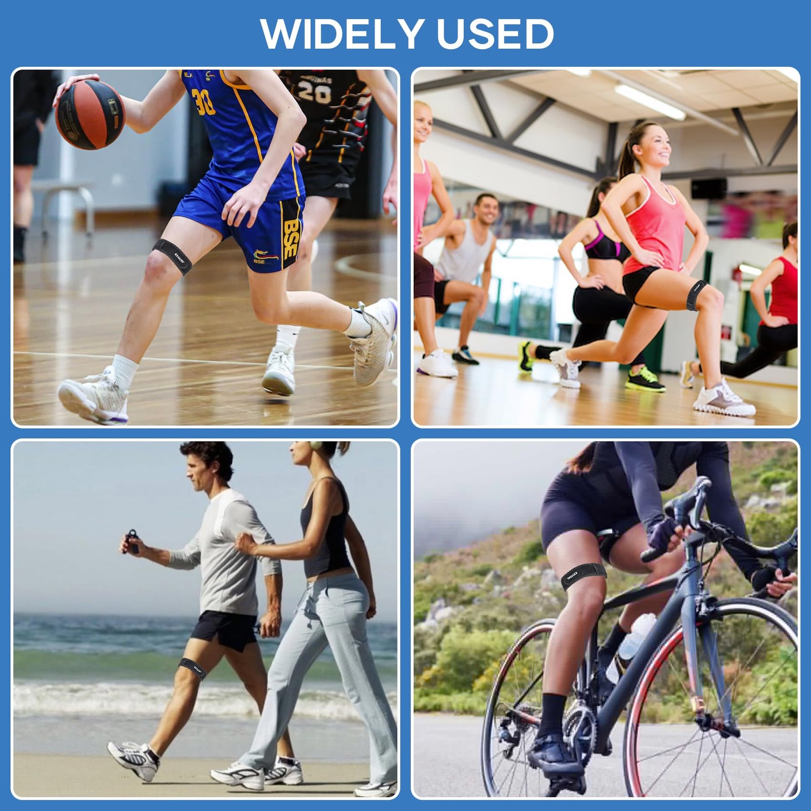 IT Band Straps Iliotibial Band Brace Relieve ITB Syndrome for Men & Women Adj…