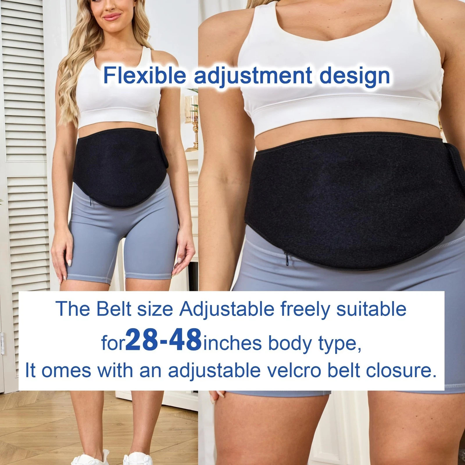 Ostomy Belt Adjustable 15”-48” Stealth Ostomy Bag Cover for Men Women | Swim…