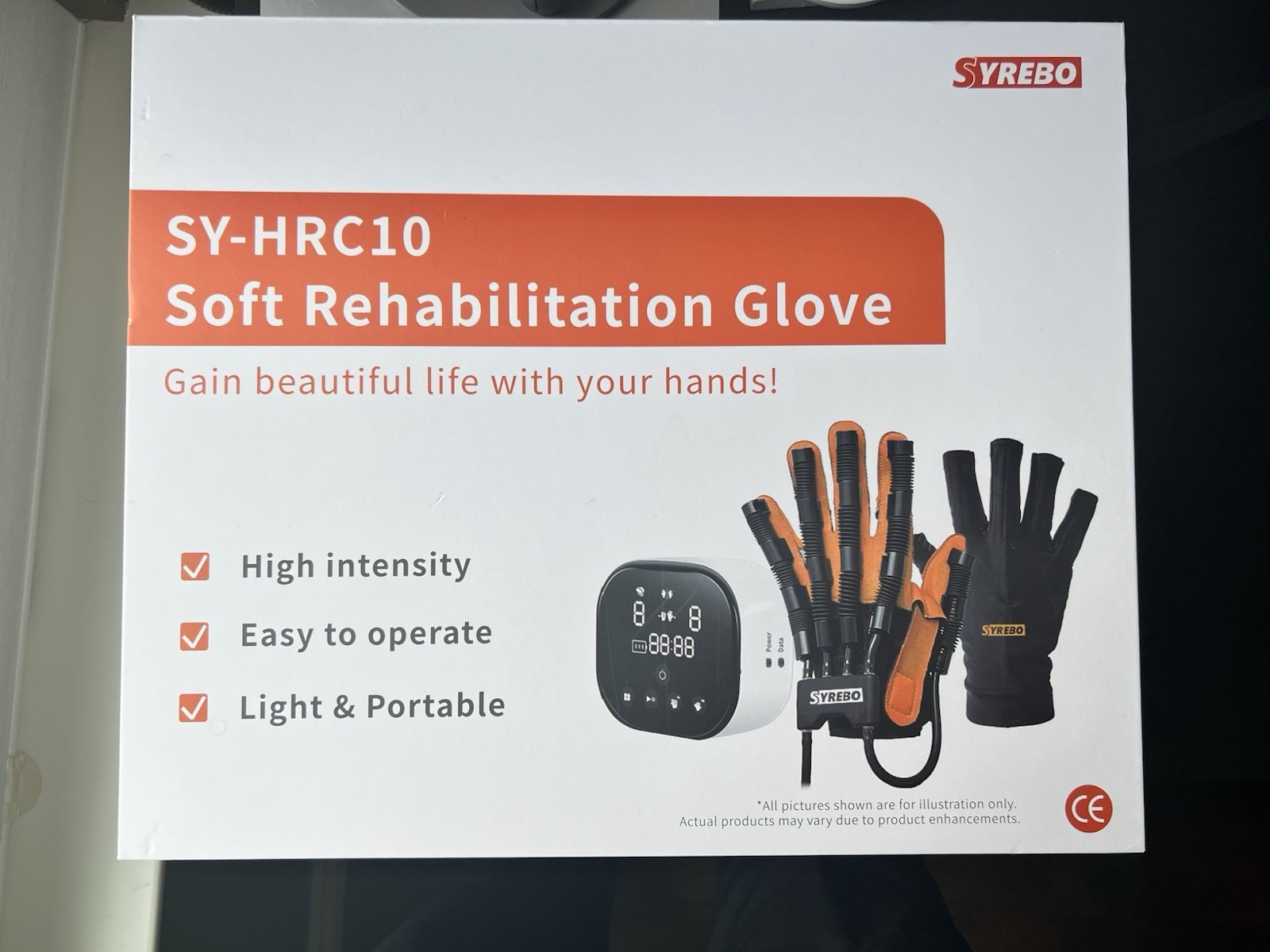 SY-HRC10 Soft Rehabilitation Glove Right Hand Large
