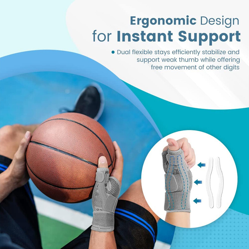 Thumb Wrist Support Brace Splint Carpal Tunnel Sprain Arthritis Left/Right Hand